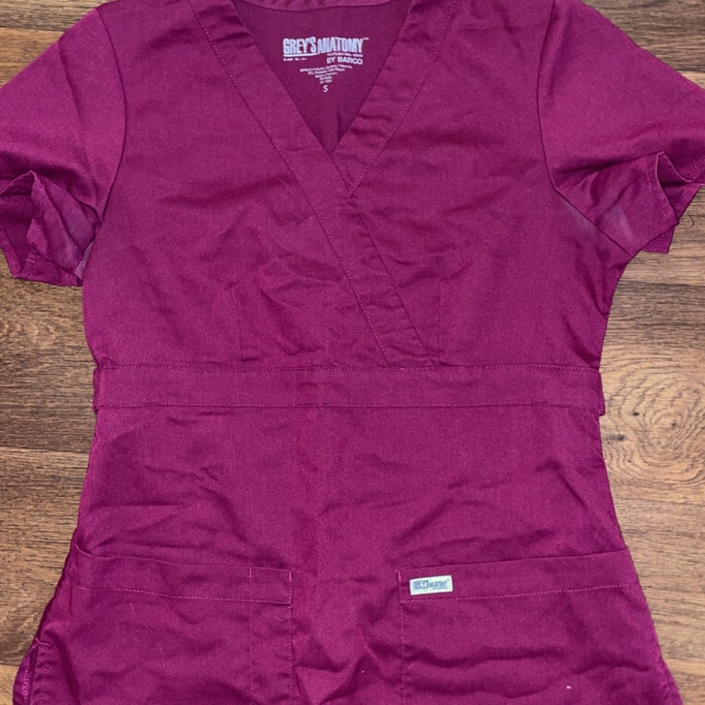 Grey Anatomy Scrub Top